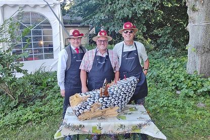 Die Weinschaffer Peter Jubel, Jan Baß und Christian Schmütz