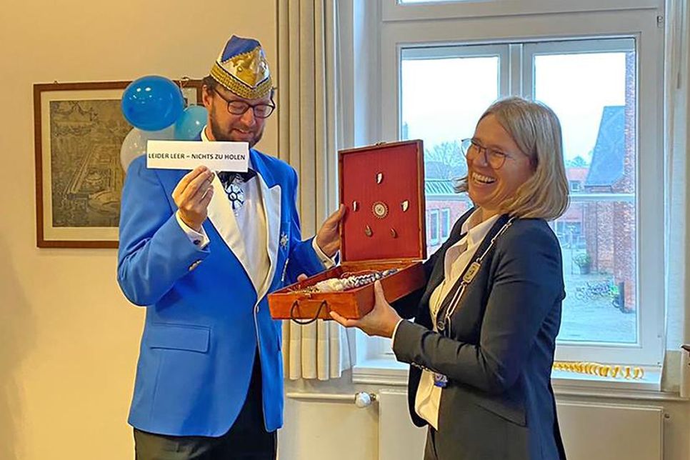 Die Botschaft in der Stadtkasse war eindeutig: „Leider leer – nichts zu holen!“