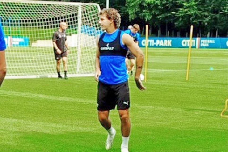 Traf erneut für die KSV: John Tolkin.