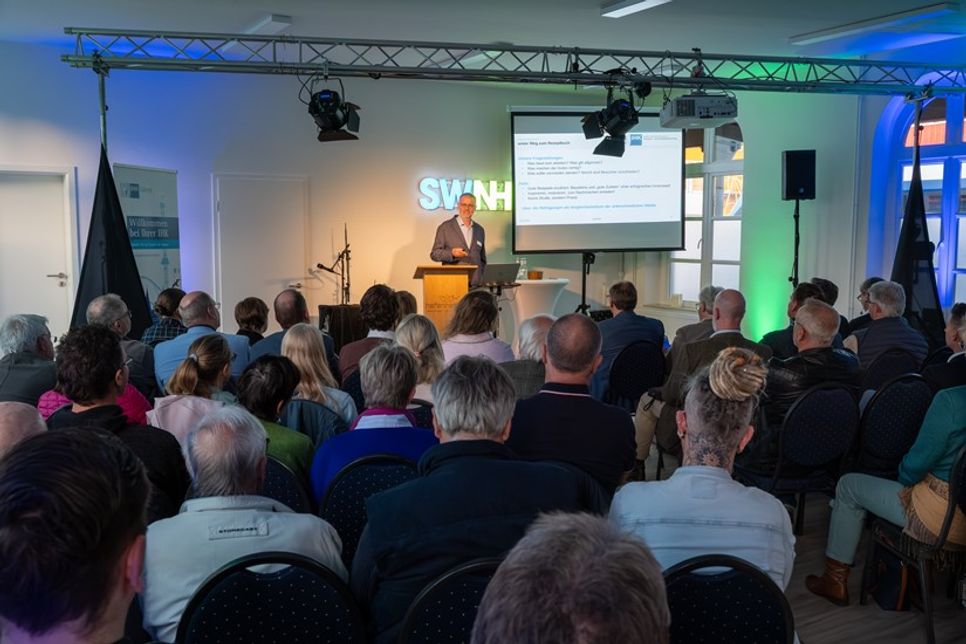 Die 9. Wirtschafts-Lounge stieß auf großes Interesse.