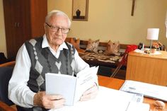 Heinrich Manthey will sein Buch als Mahnung für den Frieden verstanden wissen.