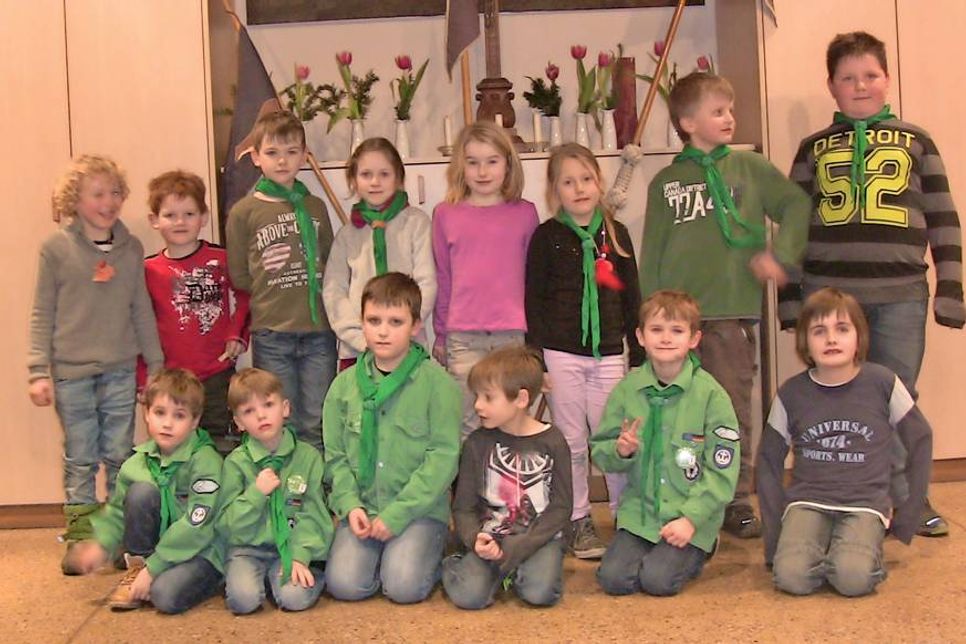 Die neue Gruppe der Eichhörnchen.