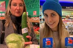 Maximaler Spaß beim Einkaufen. Die Ostsee-Perlen Gesche Muchow (lks.) und Kristina Kolbe starten gesund in den Januar. Die ganze Shoppingtour kann man sich auf ihrem Instagram-Kanal „ostsee.perlen“ anschauen.