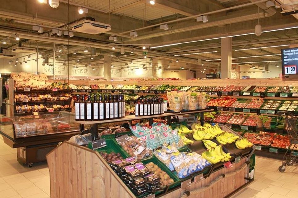 Immer eine große Auswahl bietet die Obst- und Gemüseabteilung.