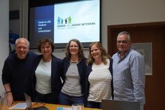 Der KJN-Vorstand mit Mano Salokat, Beatrix Spiegel, Sabine Stryga, Birte Anika Schröder und Richard Dippel (v. lks.) bei der Jahreshauptversammlung im letzten Jahr.