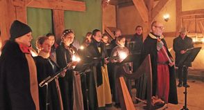 Auf eine besonders stimmungsvolle Adventsandacht dürfen sich die Besucher der Turmhügelburg Lütjenburg freuen