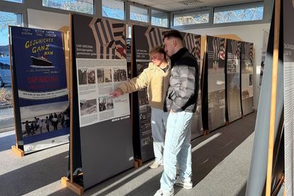 Die letzten Tage der Ausstellung „Cap Arcona - Erinnern an ein Verbrechen“ sind angebrochen.