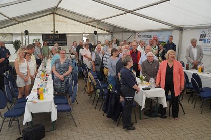 Zum Abschluss des Festaktes wurde gemeinsam das Schleswig-Holstein-Lied gesungen.