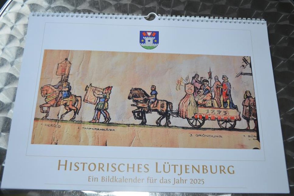 Das Titelbild schmückt die Darstellung der Szene, wie 1275 die Stadtreche verliehen wurden.
