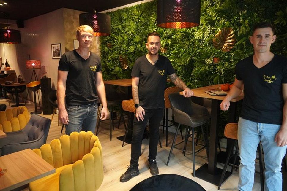 Geschmacksbotschafter mit authentischem Konzept: Dennis Wiitkatis, Sebastian Riecken und Alexander Bonk (v. lks.).