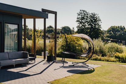 Ein Chalet im „Seeparx“ in Süsel.