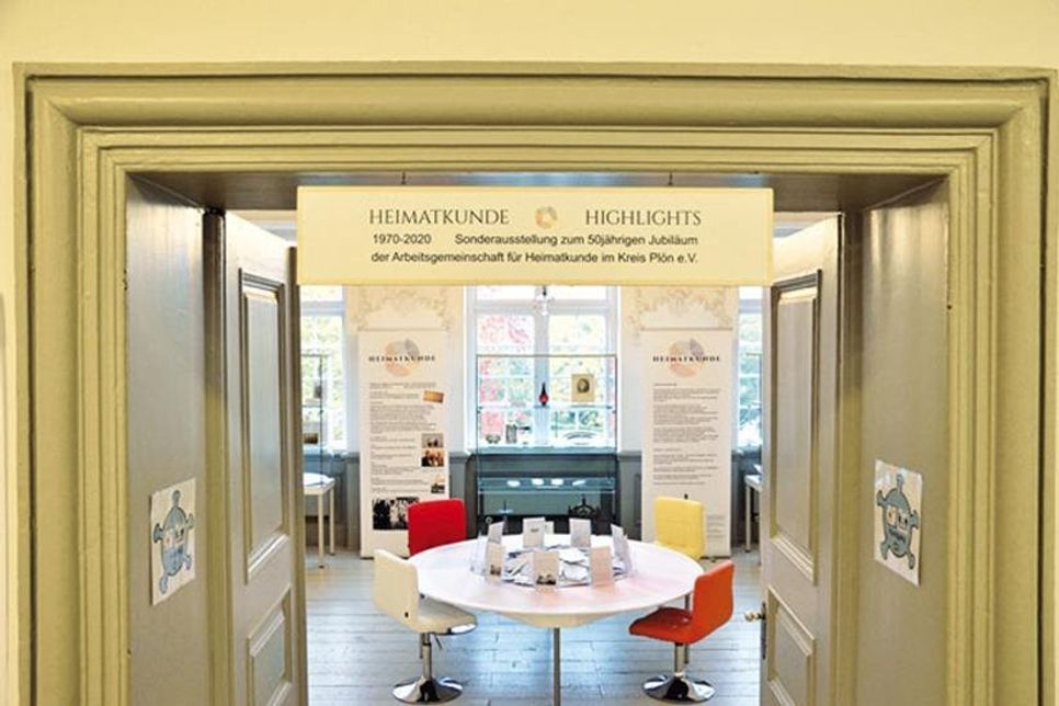 Sämtliche von der AG Heimatkunde veröffentlichte Artikel aus 49 Jahren präsentiert das Museum am „runden Tisch“, wo die Besucher unter Einhaltung der Corona-Regeln Platz nehmen und über ausgewählte Themen nachlesen können.