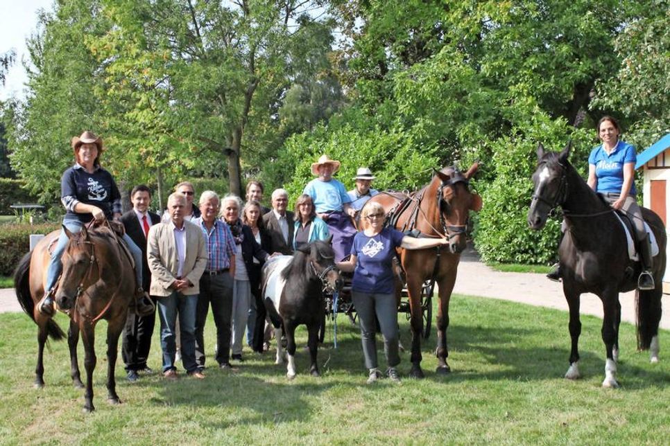 Das Organisations-Team freut sich auf zwei Tage Pferde-, Show- und Reitvergnügen.