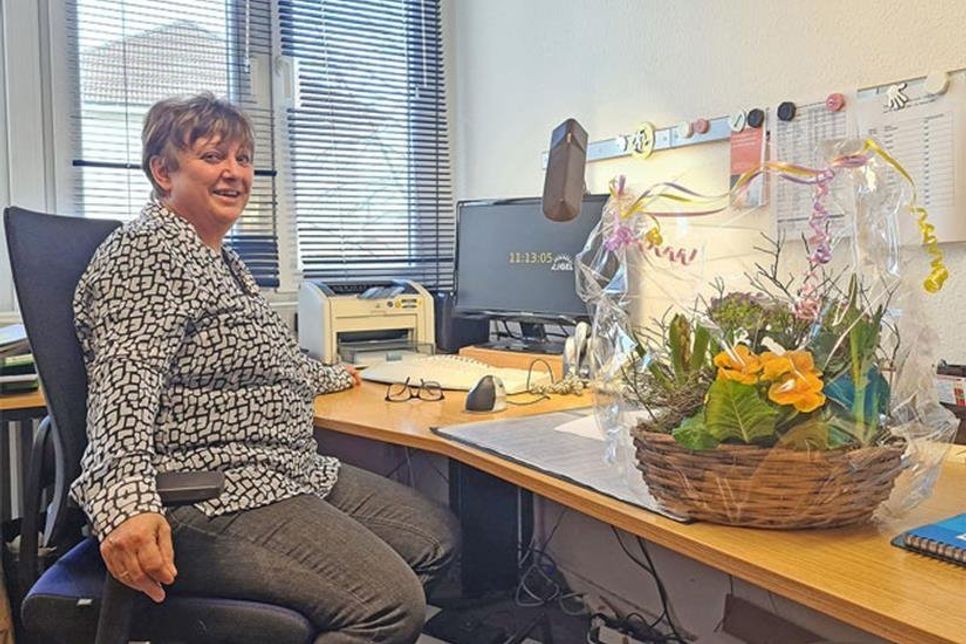 Sie wird fehlen: Nach 44 Jahren geht Regina Bieber in Ruhestand.