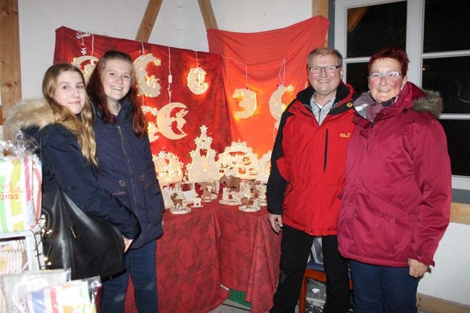 Die weihnachtliche Deko sorgte für festliche Stimmung.