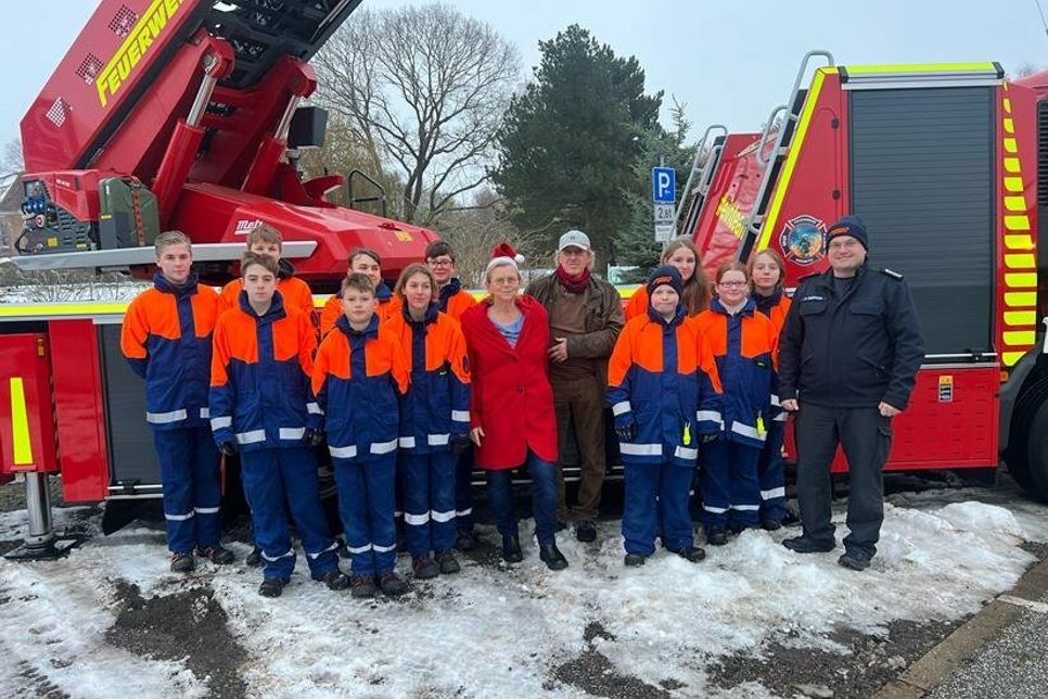 Die Spenden fließen in die Jugendarbeit der Feuerwehr Grömitz.