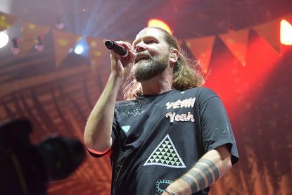 Sänger Rea Garvey bei seinem Auftritt bei &amp;quot;Stars am Strand&amp;quot; in Timmendorfer Strand.