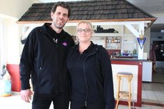 Mit Sabrina Seidler an seiner Seite geht Matthias Hornig an den Start.