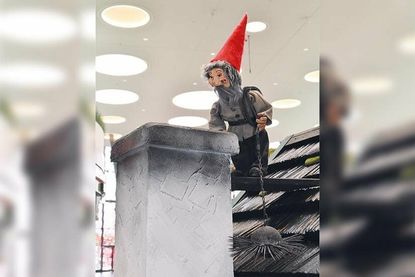 Der einzige Schornsteinfeger-Zwerg ist derzeit im LUV-Shopping zu sehen.