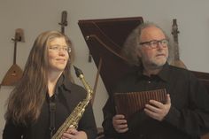 Das Instrumentalduo „Windwood & Co“ präsentiert das ganze Spektrum der Klangmöglichkeiten für die Saxophonfamilie.