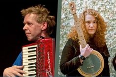 „Schmarowotsnik“ und „Brivele“ spielen live in der Kulturwerktstatt Forum.
