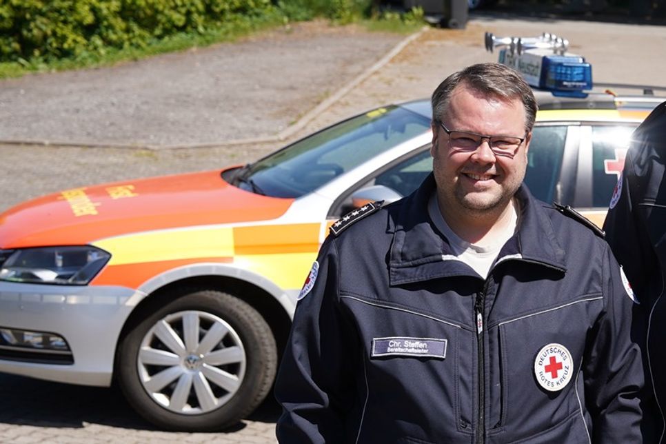 „Um auch in Zukunft unsere Aufgaben effektiv und sicher erfüllen zu können, sind wir auf Spenden angewiesen“, betont Christian Steffen.