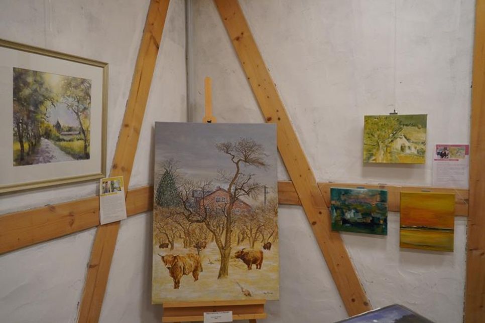 Ausgewählte Werke können erworben werden.