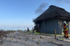 Das Feuer im WC-Bereich konnte schnell lokalisiert und gelöscht werden.