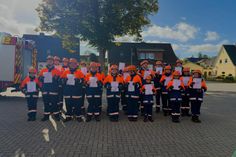 Alle teilnehmenden Mitglieder haben die Jugendflamme der Stufe 1, 2 beziehungsweise 3 abgelegt.