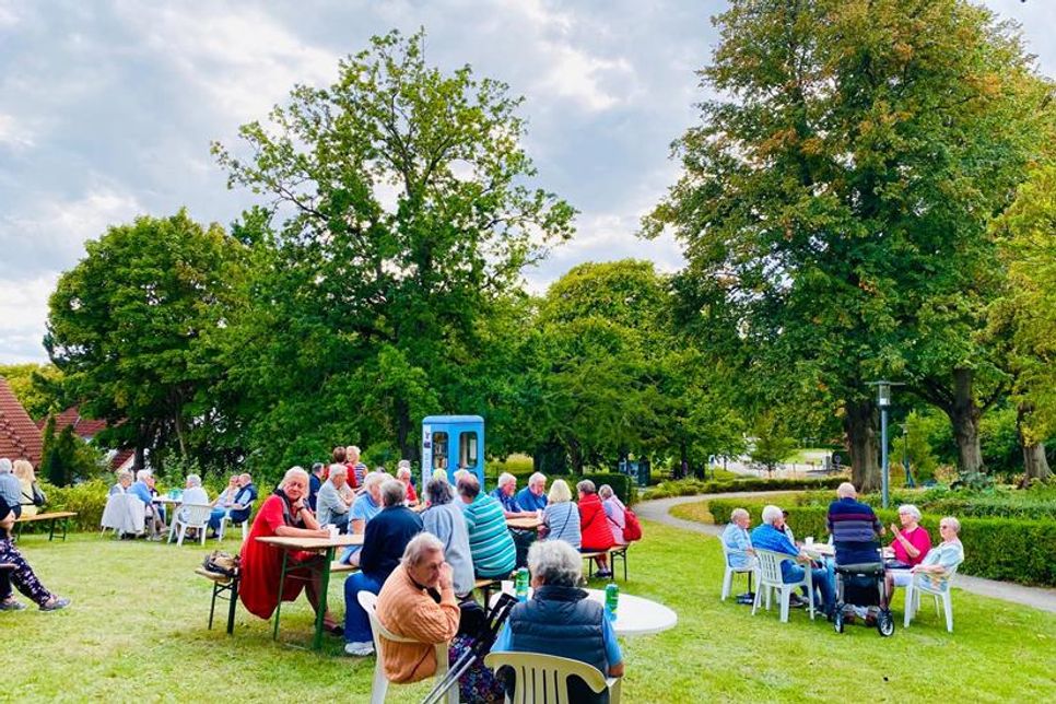 Beliebt sind auch die Grillnachmittage.