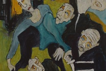 Ölbild von Holger Wittig-Koppe.