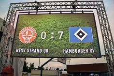 Endstand nach dem Freundschaftsspiel in Timmendorfer Strand. (Foto: René Kleinschmidt)