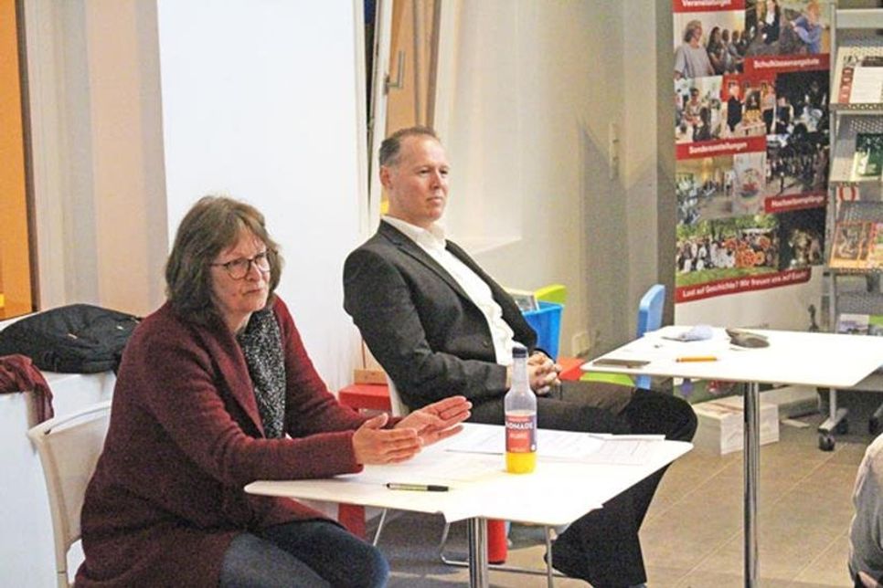 Traten nicht zur Wiederwahl an: 2. Vorsitzende Dr. Birgit Böhnke und Schatzmeister Sönke Knoll.