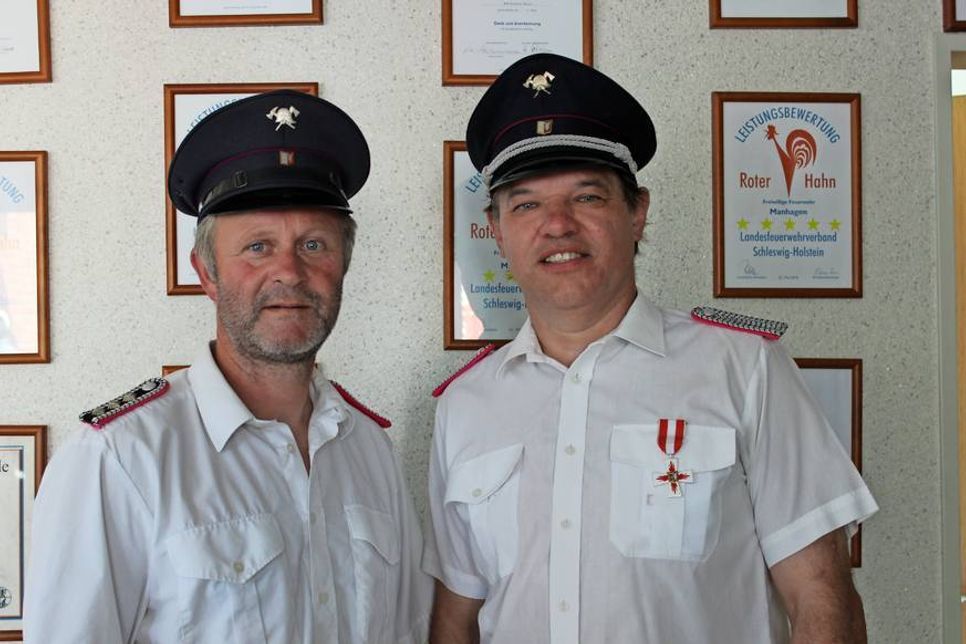 Carsten Schulz (lks.) und Ralf Höppner.