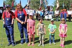 Königspaare des Kinderfestes.