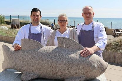 Thomas Rocksien, Nicole Rudnik, Florin Nichifor (v. re.).