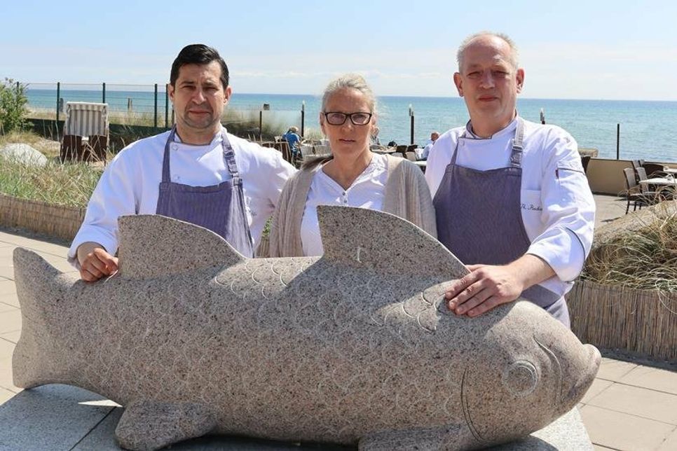 Thomas Rocksien, Nicole Rudnik, Florin Nichifor (v. re.).