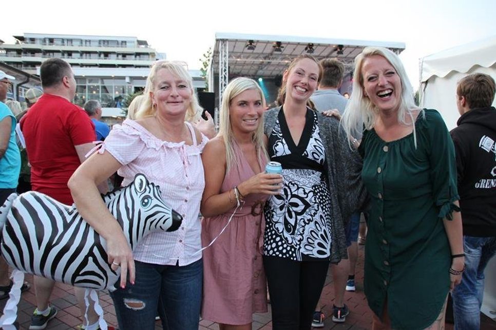 Party, Spaß und ausgelassene Stimmung bestimmten den feurigen Abend.