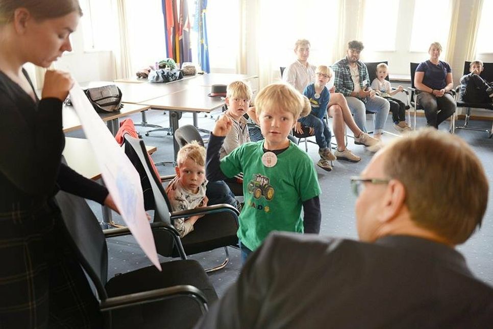 Die Ideen wurden von den Kindern entwickelt und schließlich vor den Politikern präsentiert.