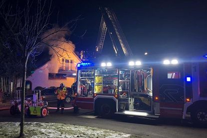 Am Sonntag kam es in Scharbeutz zu einem Feuer in einem Wohnzimmer.