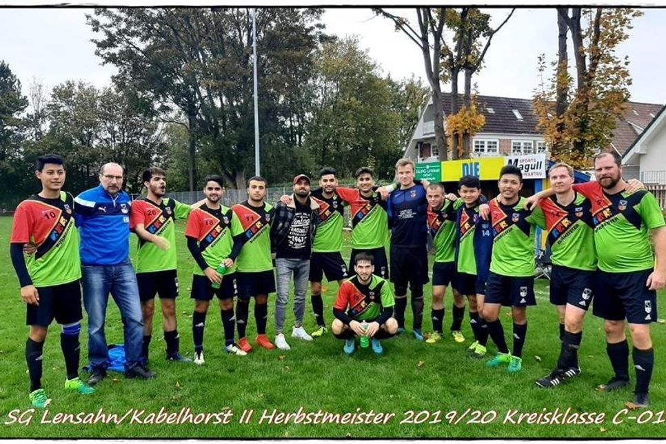 SG2 Lensahn/Kabelhorst ist Herbstmeister.