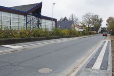 Im Rensefelder Weg sind an der Großsporthalle ...