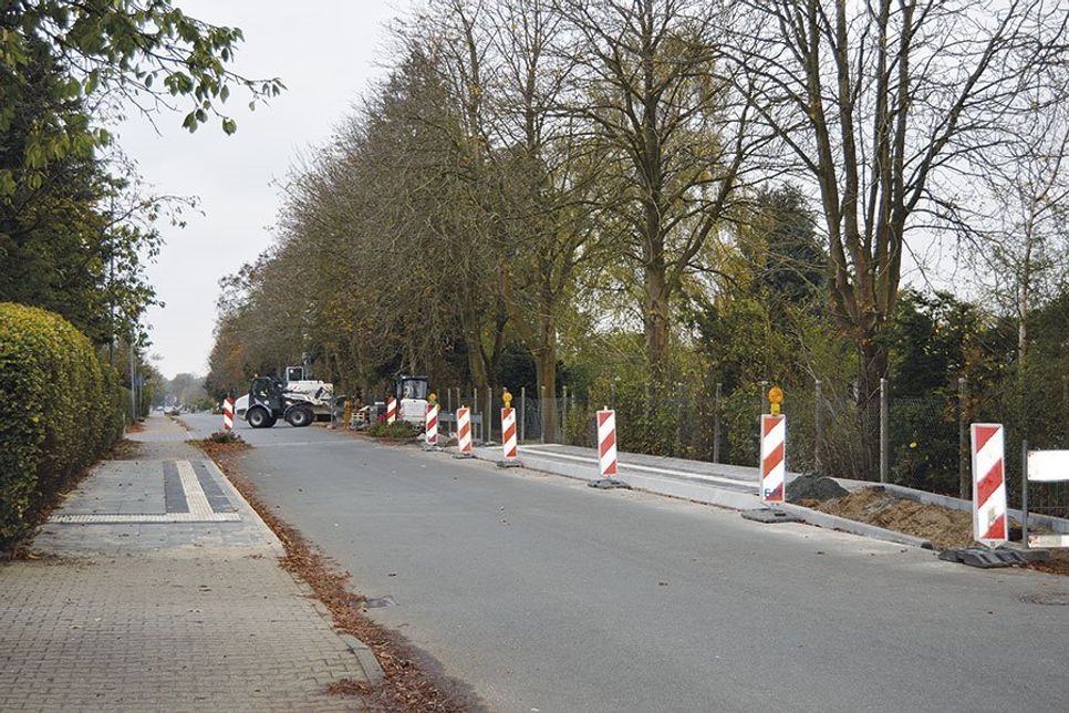 ... und an der Sportanlage neue Haltestellen gebaut worden. (Fotos: Setje-Eilers)