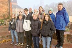 Oben von links: Viktoria Denisov, Greta Schröder, Sophie Braker, Nina Andrees, Elias Purwins, Mattes Bumann; Unten von links: Nathalie Frahm, Simon Dührkop, Malte Günther, Noah Wahmes, Lara Otte