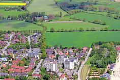 Kellenhusen aus der Vogelperspektive. Im Hintergrund die Nordkoppel.