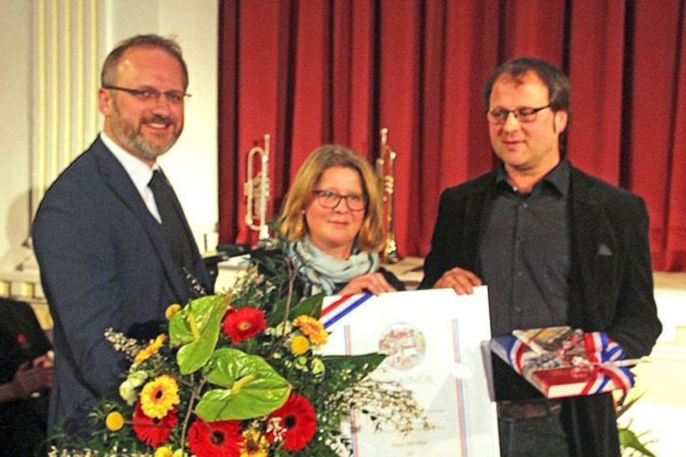 Kulturpreis für Axel Wolter (r.)