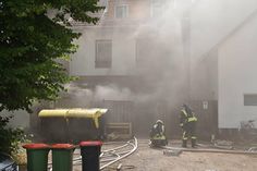 Dichter Rauch entstand bei einem Brand in der Küche eines griechischen Restaurants in Timmendorfer Strand.