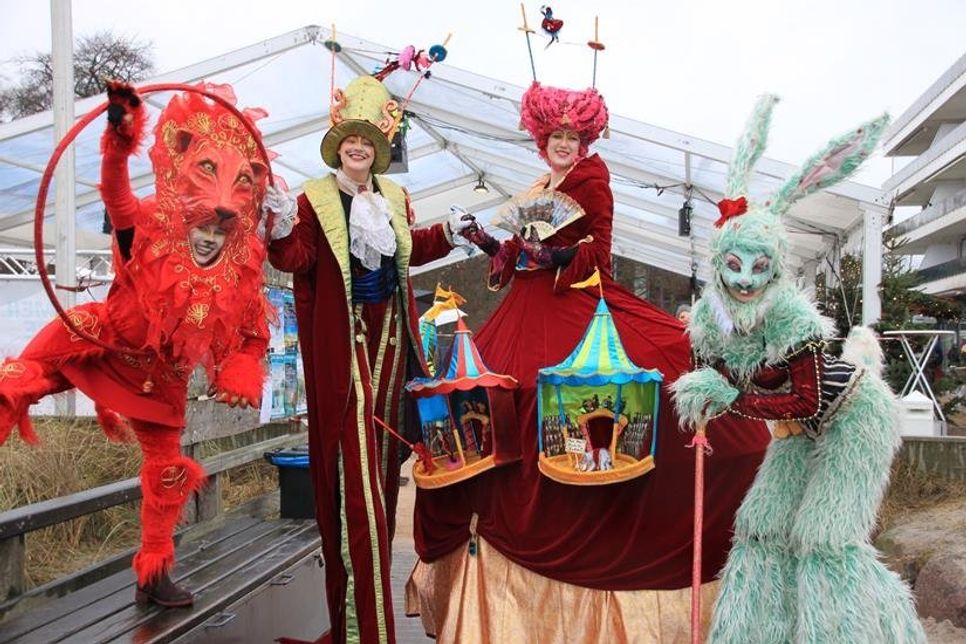 Ein Hauch von Zirkus wehte am vergangenen Wochenende durch die Lübecker Bucht.