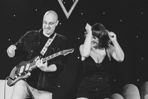 Sängerin Steffie Steup und Gitarrist Holly Petersen rocken Tina Turner op platt.