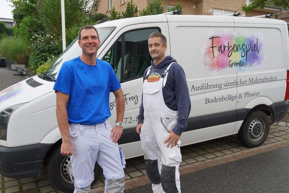 Sascha Frey (lks.) und André Wintzinger sind ein eingespieltes Team.